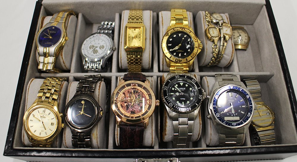 WATCH COLLECTION: Stuhrling, Seiko, Hamilton, Bulova, Benrus, and more.