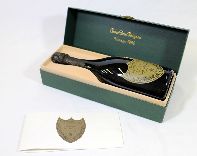 DOM PERIGNON 1990 CHAMPAGNE: Dom Perignon Vintage 1990 champagne, unopened in original box.