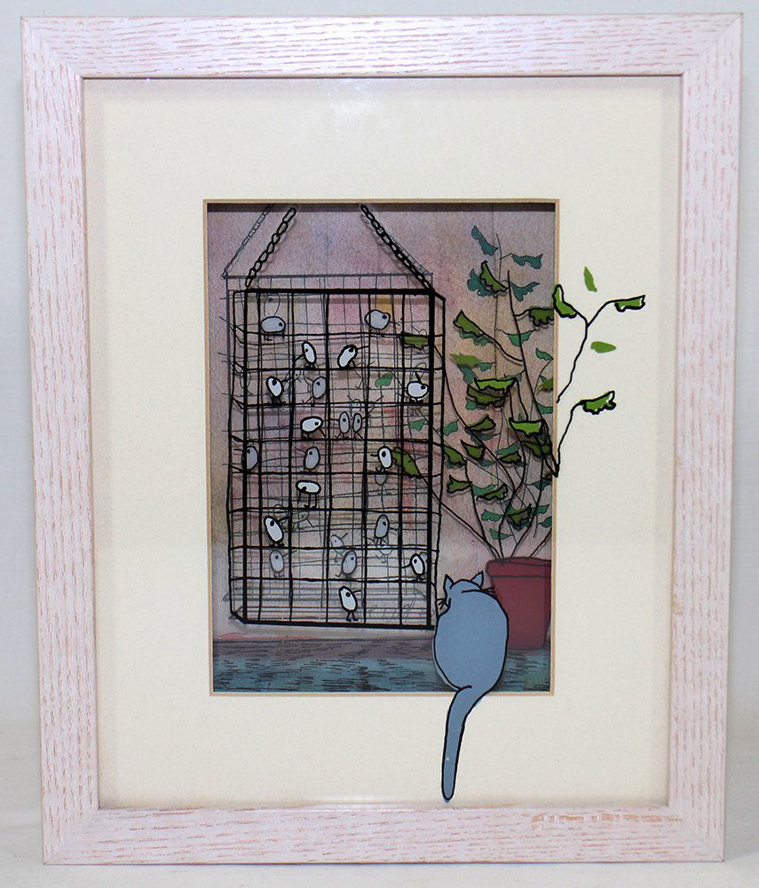 JEAN PIERRE WEILL BIRDCAGE ART (1 of 5)