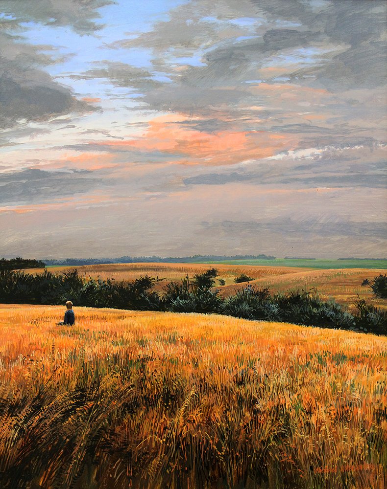 MICHAEL WHEELER PAINTING (1 of 4)