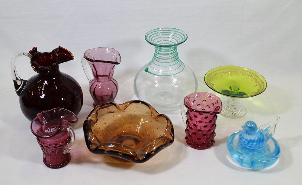 VICTORIAN CRANBERRY GLASS & MORE (1 of 3)