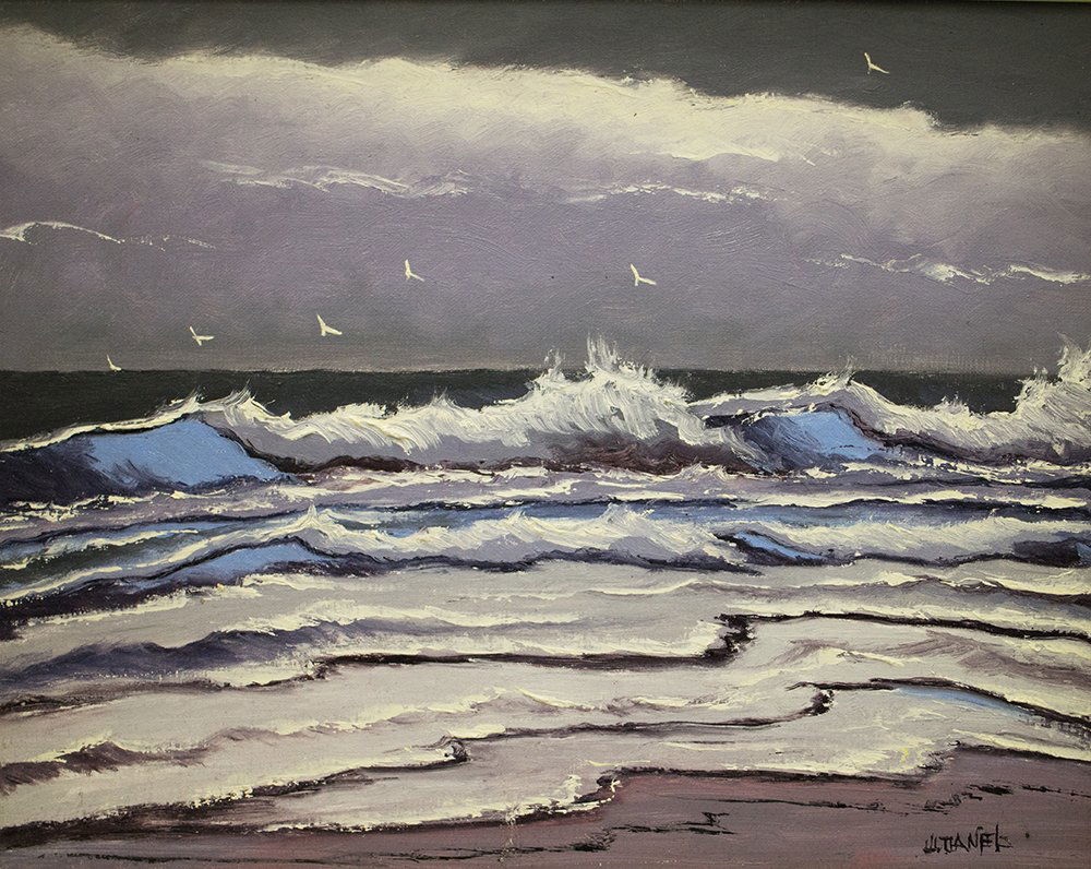 WILLIE DANIELS OCEAN HIGHWAYMEN PAINTING (1 of 2)
