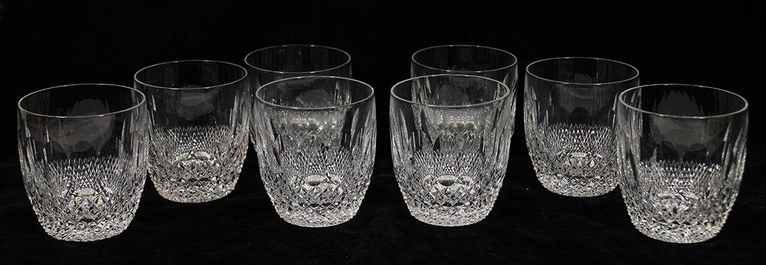 (8) WATERFORD CRYSTAL OLD FASHIONED GLASSES (1 of 3)