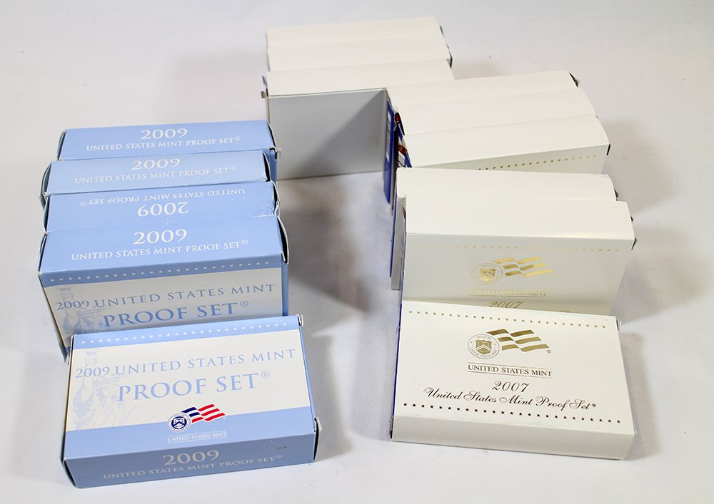 (14) U.S. MINT PROOF SETS (1 of 2)