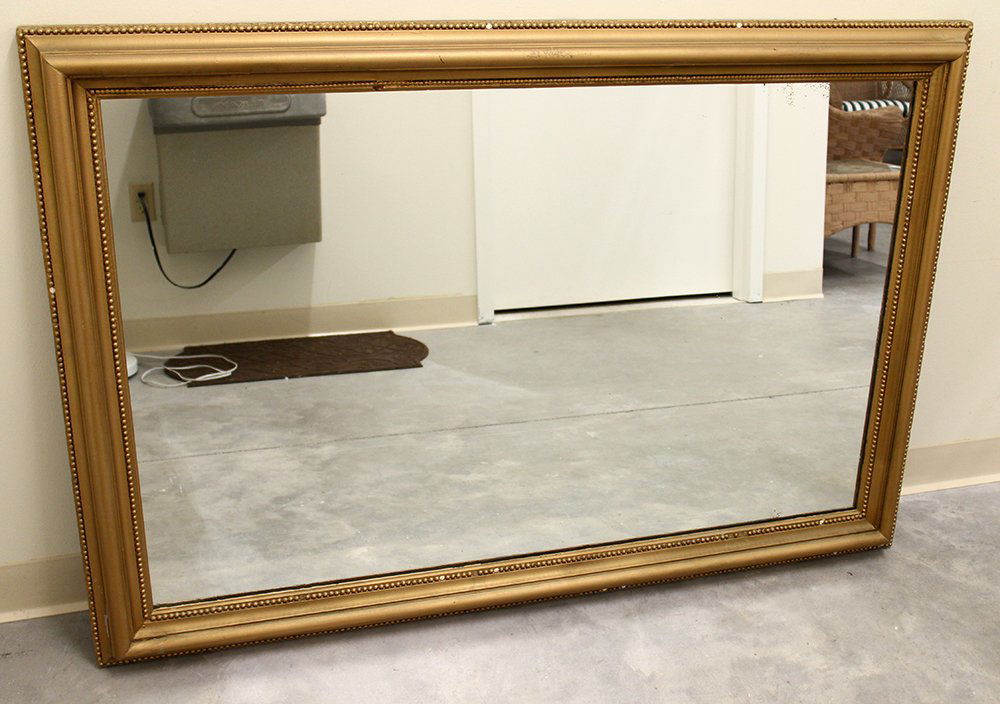 ANTIQUE GOLD MIRROR (1 of 2)