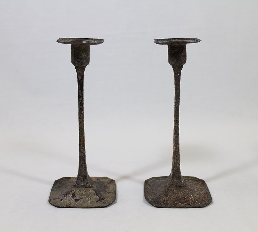 1920's ROYCROFT CANDLESTICKS (1 of 4)