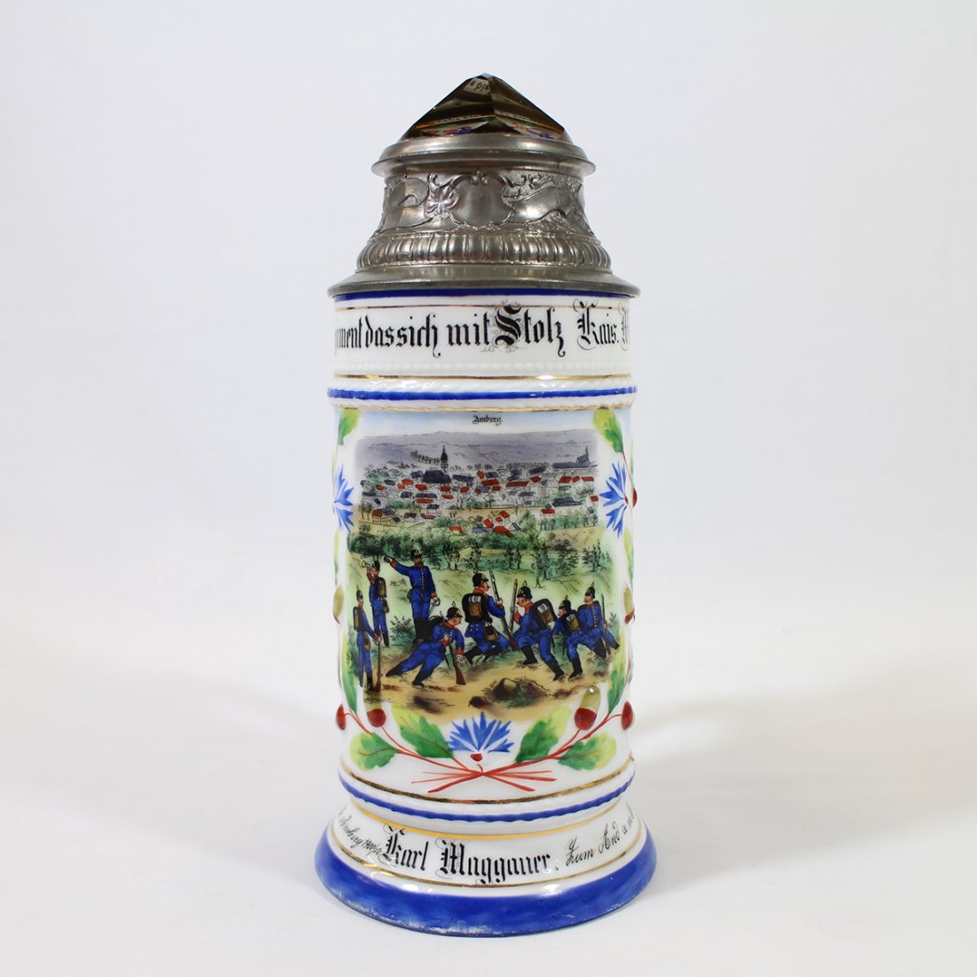 c1900 GERMAN WILHELM HERZNER REGIMENTALSTEIN (1 of 10)