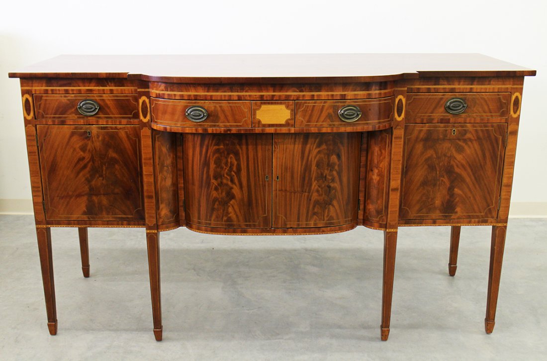 FEDERAL MAHOGANY INLAID SIDEBOARD (1 of 8)