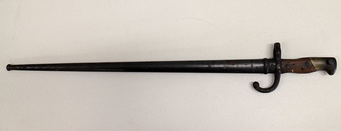 FRENCH GRAS BAYONET & SCABBARD c1879 (1 of 4)