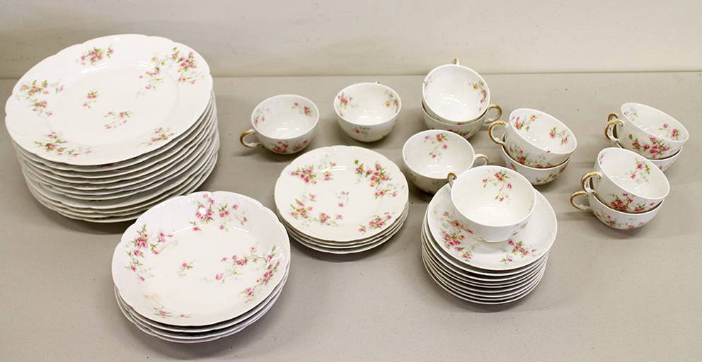 Haviland Limoges Pink Roses China