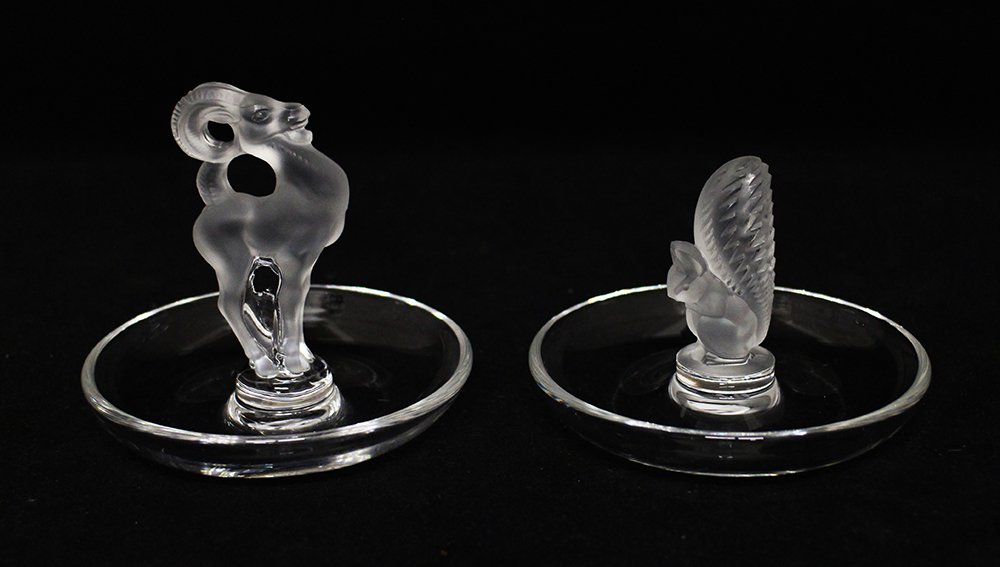 (2) LALIQUE RING DISHES (1 of 3)
