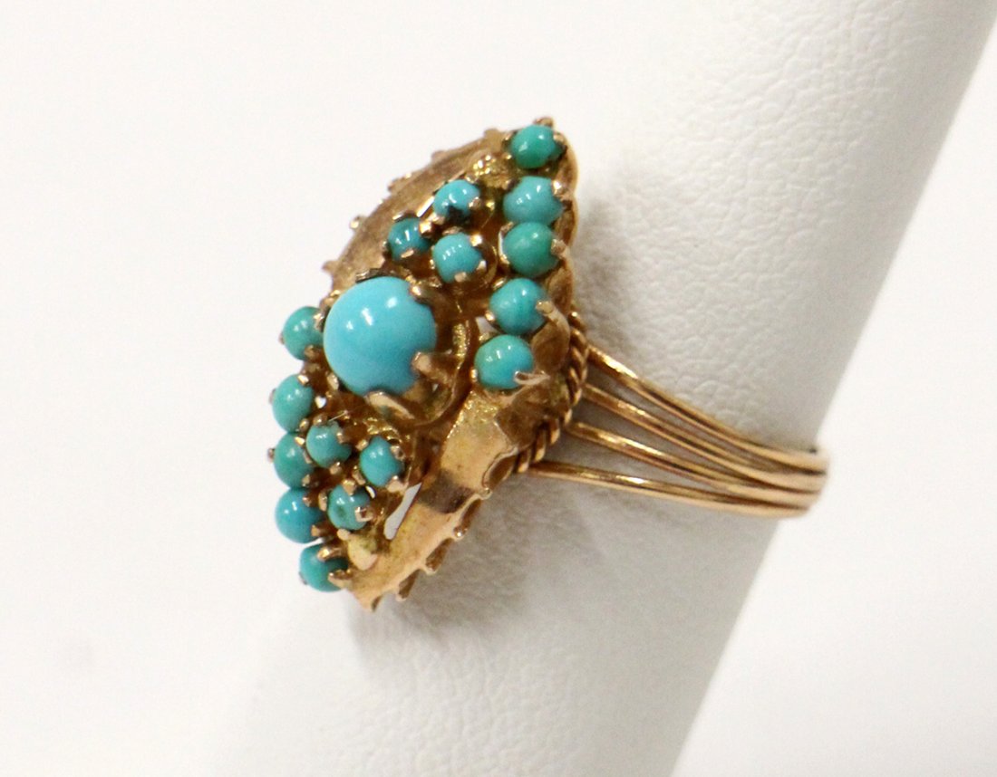 14K TURQUOISE RING (1 of 2)