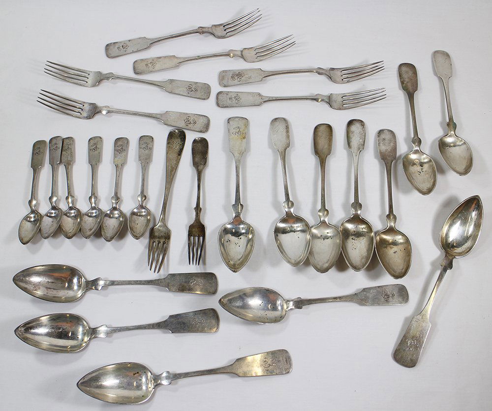 GERMAN SILVER FLATWARE (1 of 4)