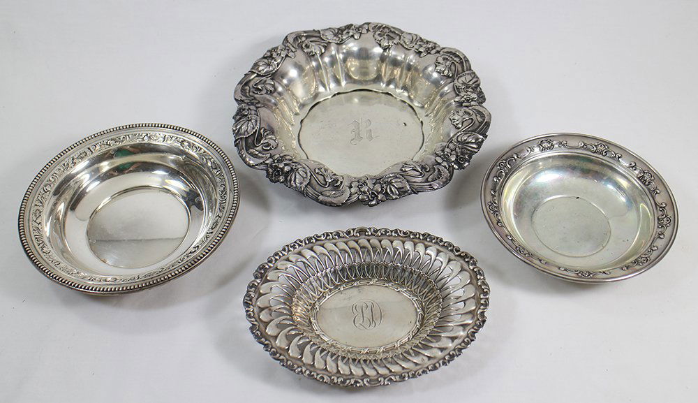 4 PC STERLING SILVER GROUP (1 of 2)