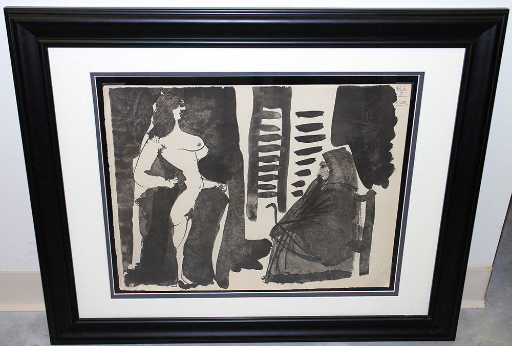 PABLO PICASSO LITHOGRAPH - 1960 (1 of 4)