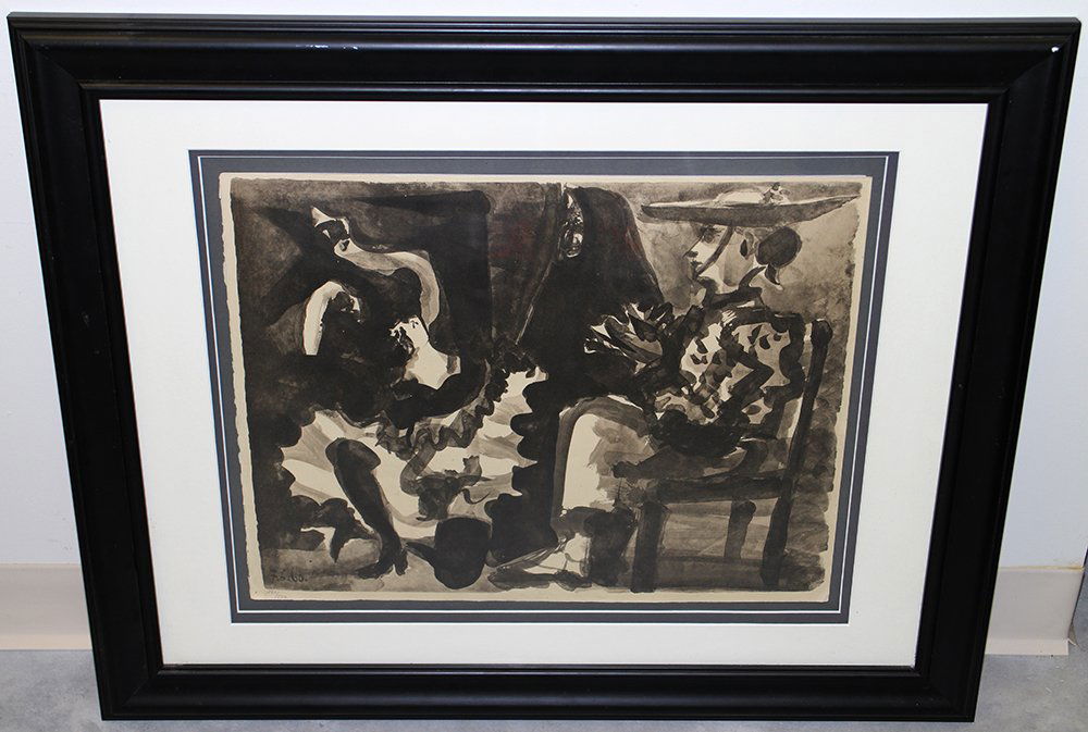PABLO PICASSO LITHOGRAPH - 1960 (1 of 3)
