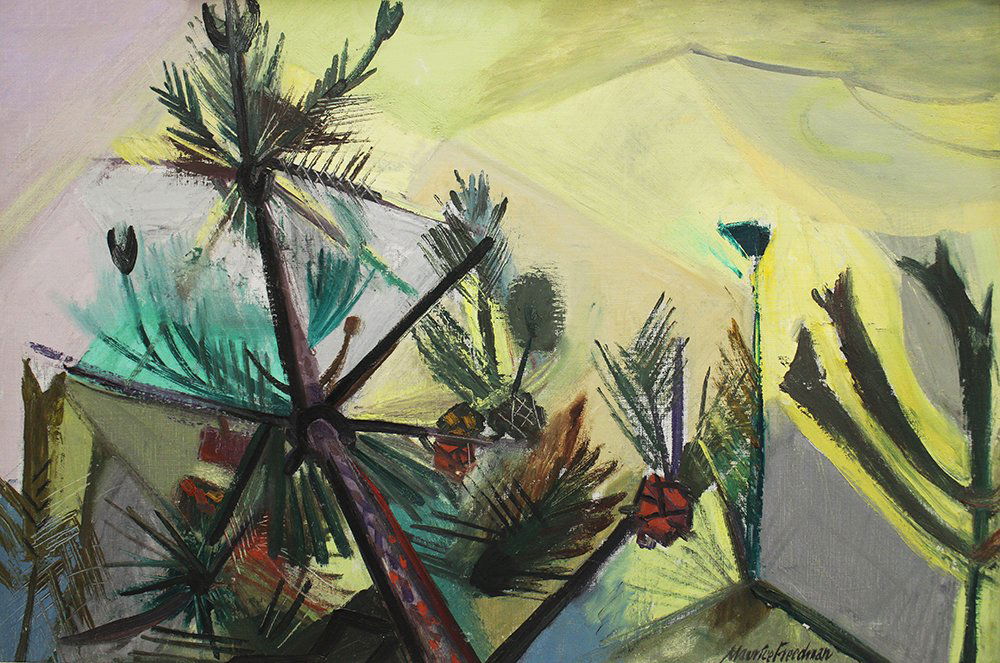 MAURICE FREEDMAN PAINTING (1 of 6)