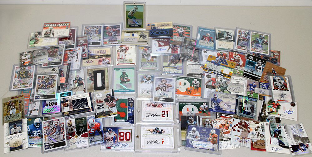 AUTOGRAPHED SPORTS CARD COLLECTION (1 of 4)