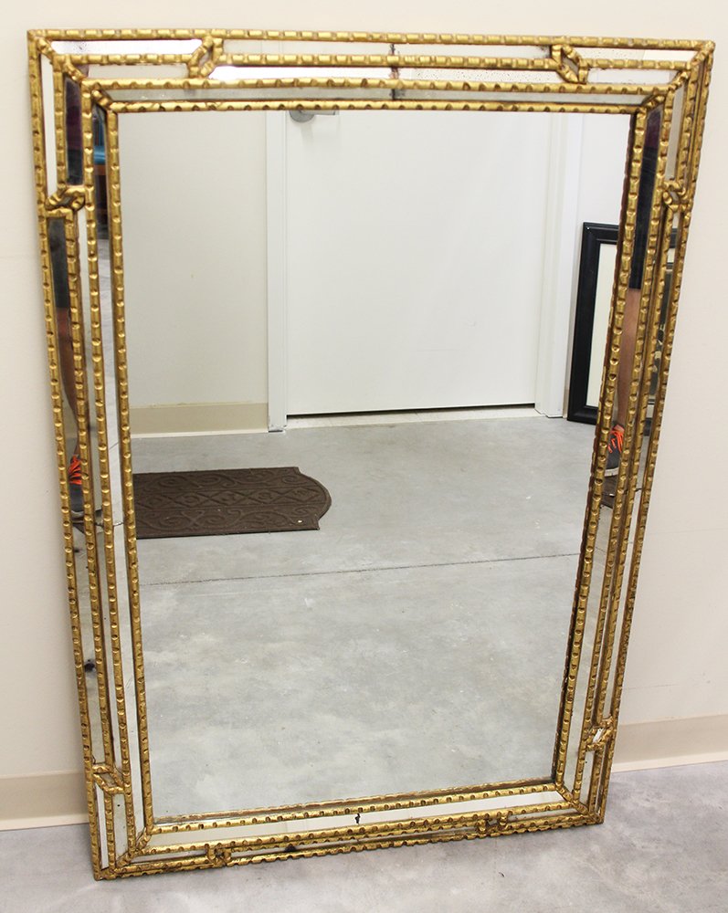 LARGE GILTED MIRROR (1 of 2)