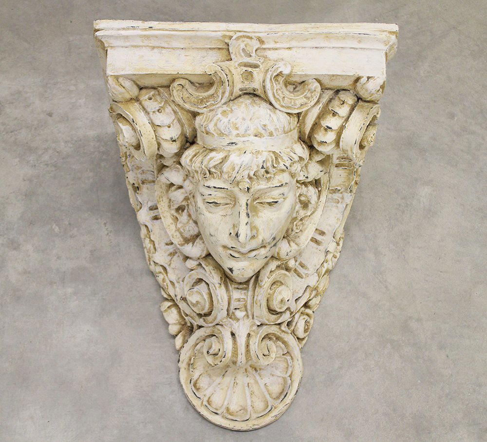 FEMALE BUST WALL COLUMN SHELF (1 of 2)