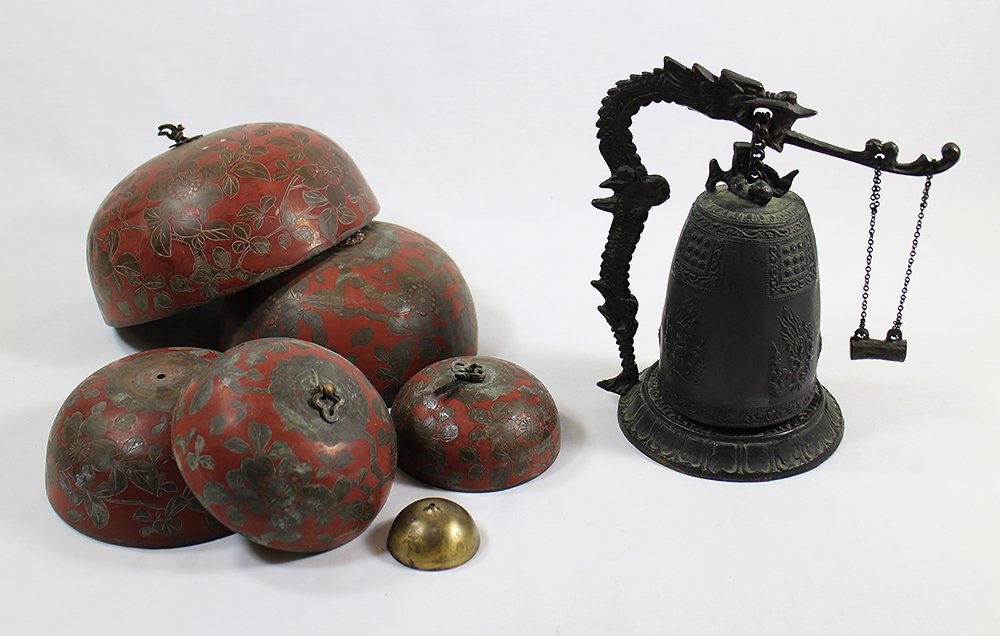 BUDDHIST TIBETAN BELLS (1 of 5)
