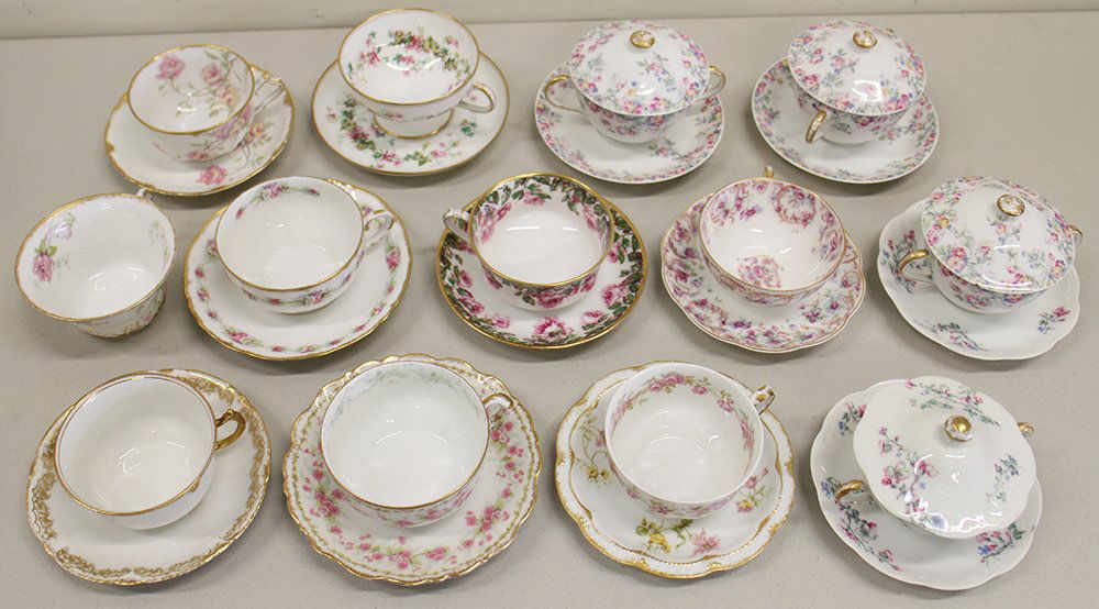 LIMOGES TEA CUP COLLECTION (1 of 5)