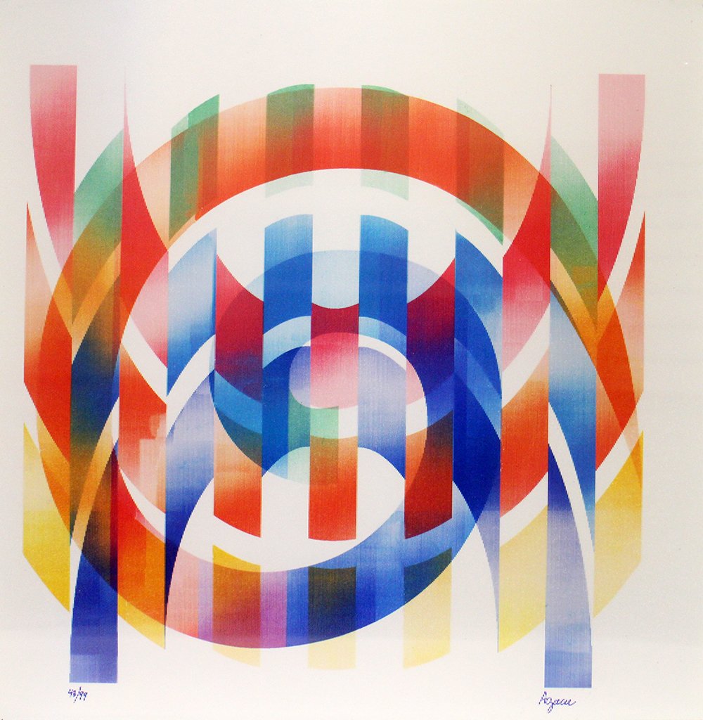 YAACOV AGAM AGAMOGRAPH - ARCHES 48/99 (1 of 4)