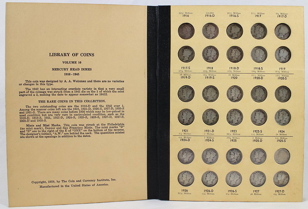 MERCURY DIME ALBUM (1 of 5)