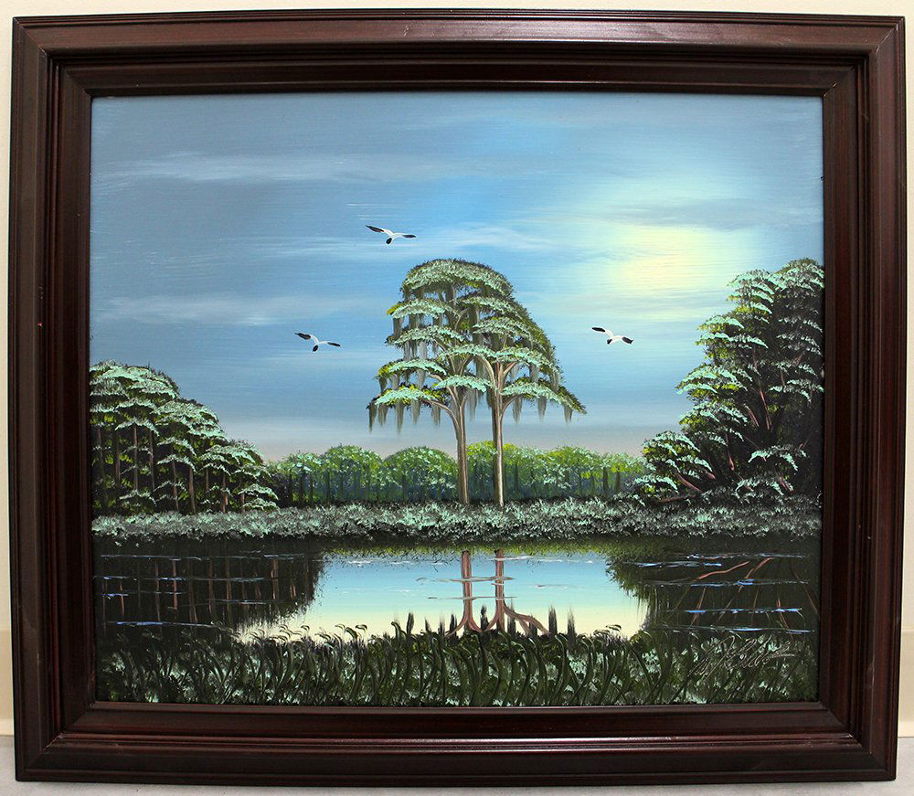 AL BLACK HIGHWAYMEN PAINTING (1 of 2)