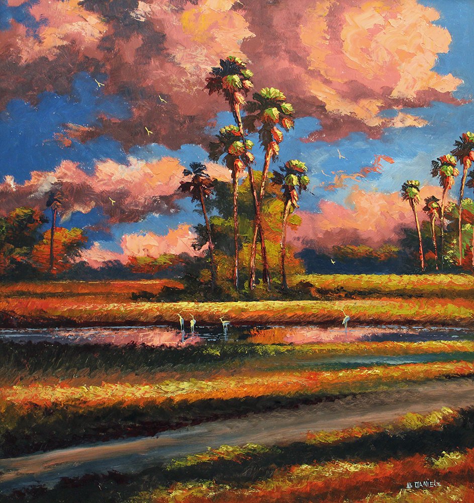 WILLIE DANIELS HIGHWAYMEN PAINTING (1 of 3)