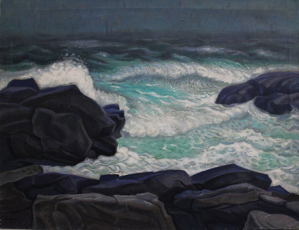 JAMES BONELLI (1916-2000) OIL PAINTING (1 of 3)