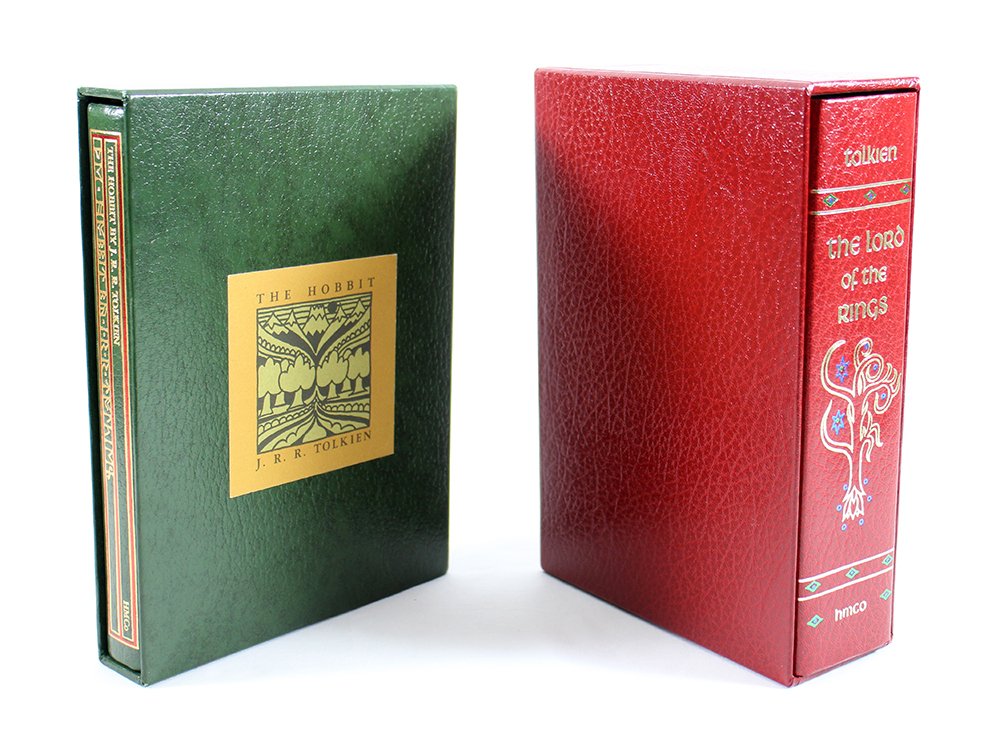 (2) JRR TOLKIEN BOOKS IN SLIPCASES (1 of 2)