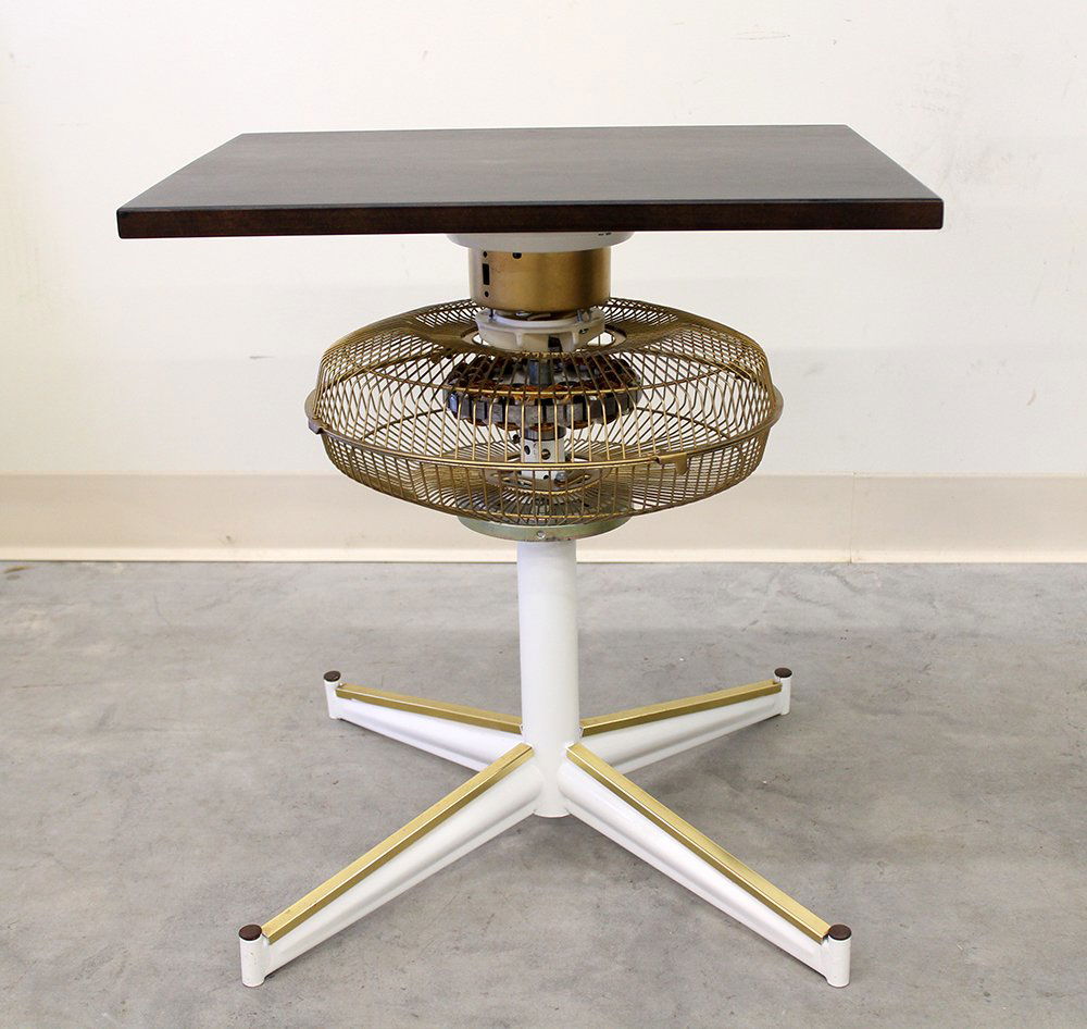 FLOOR FAN SIDE TABLE (1 of 1)