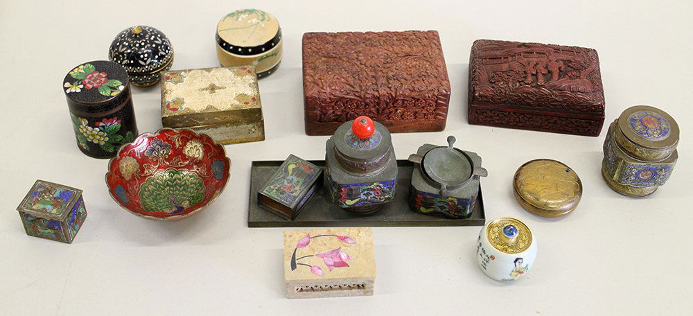 19TH/20TH CENTURY CHINESE BOXES & MORE (1 of 3)