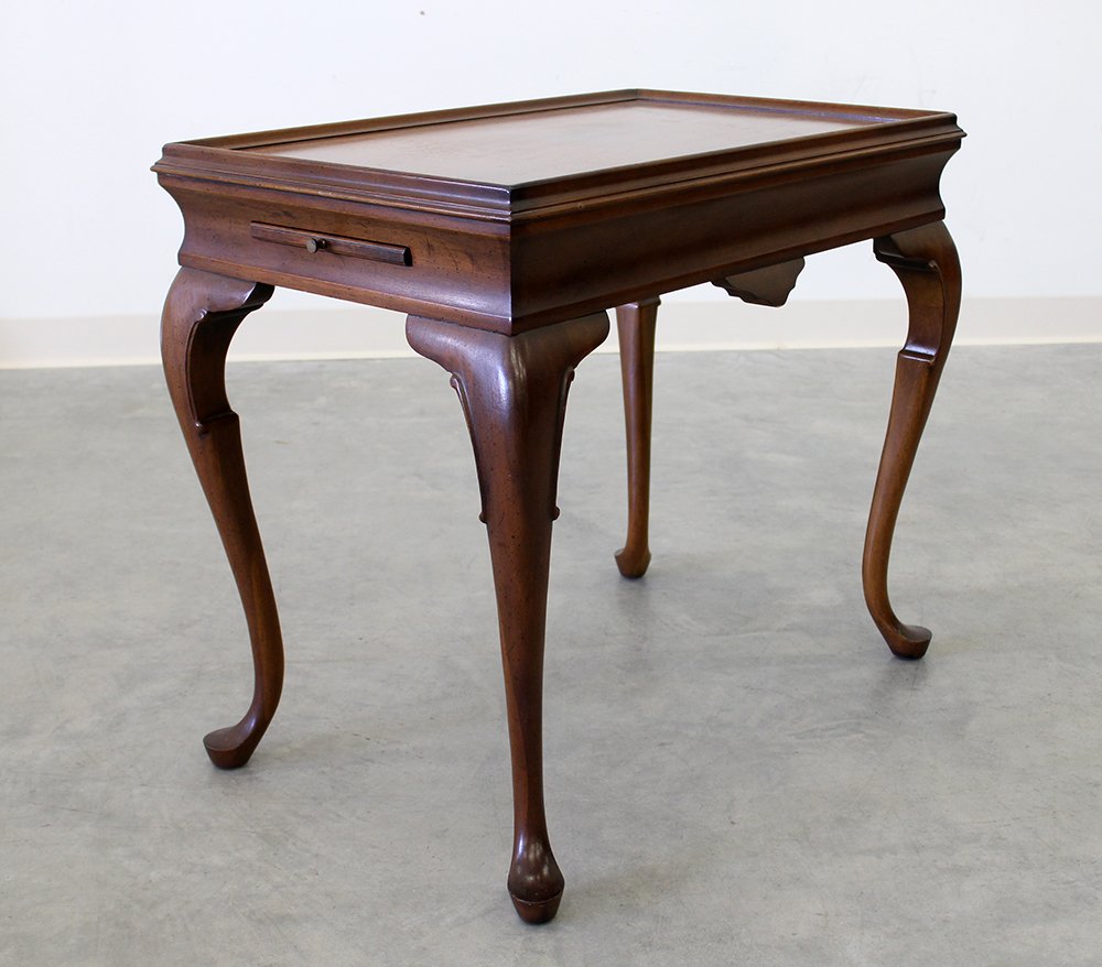 SOLID CHERRY TEA TABLE (1 of 3)