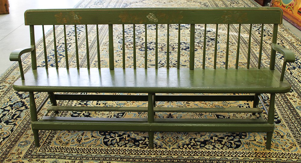 PAINTED DECON'S BENCH (1 of 2)