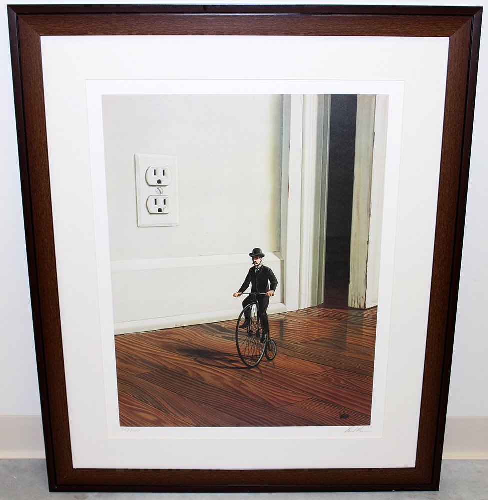 DAVID MANN BONESHAKER LITHOGRAPH (1 of 2)