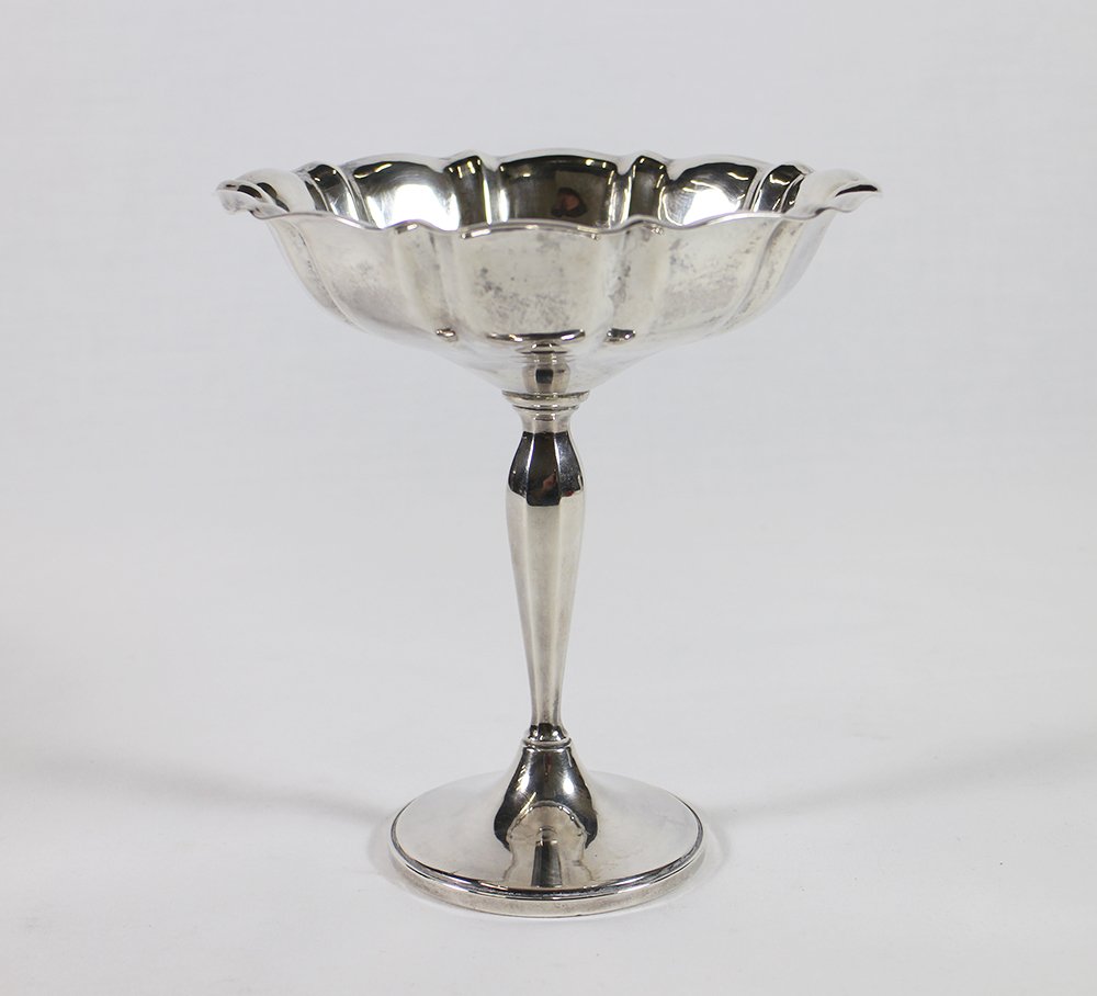 STERLING FOOTED COMPOTE (1 of 1)