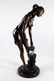 LADY WITH WATER PITCHER BRONZE - 2