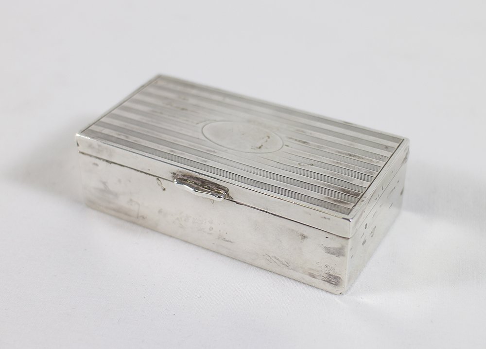 STERLING SILVER STAMP BOX (1 of 3)
