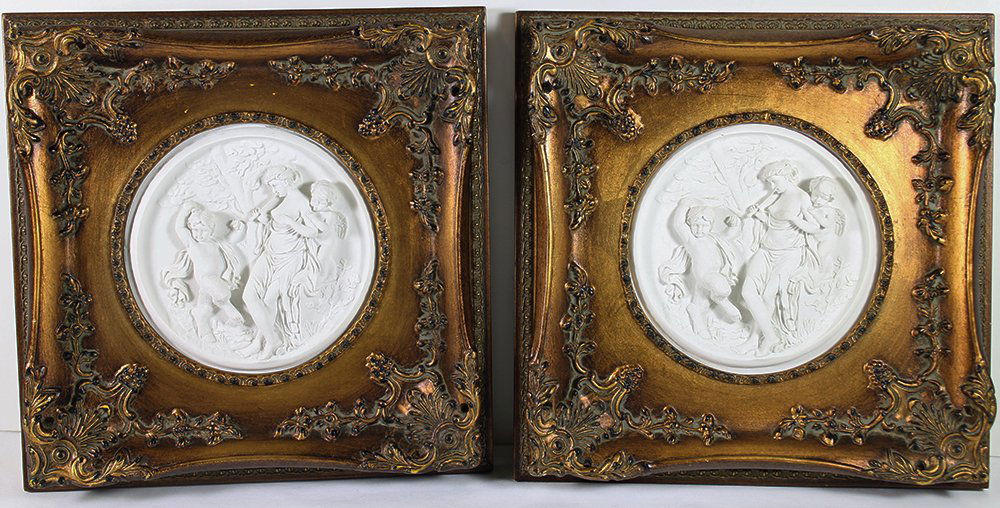 (2) HIGH RELIEF PLAQUES (1 of 3)