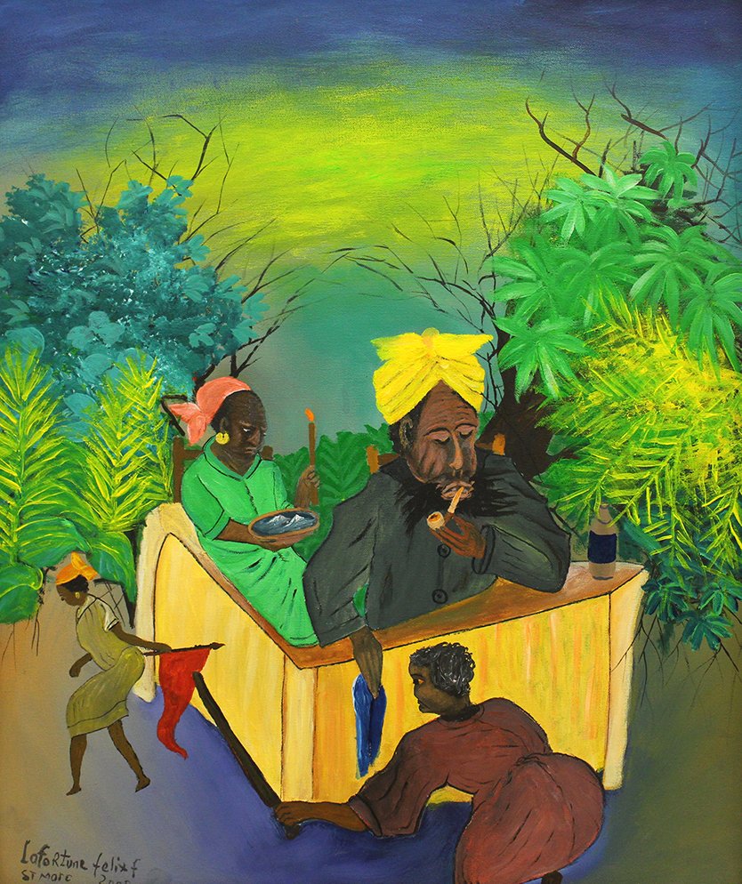 LAFORTUNE FELIX HAITIAN PAINTING (1 of 3)