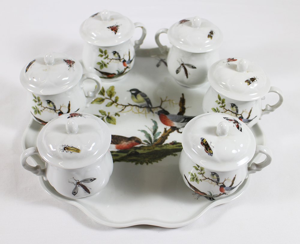 LIMOGES POTS DE CREME SET (1 of 3)