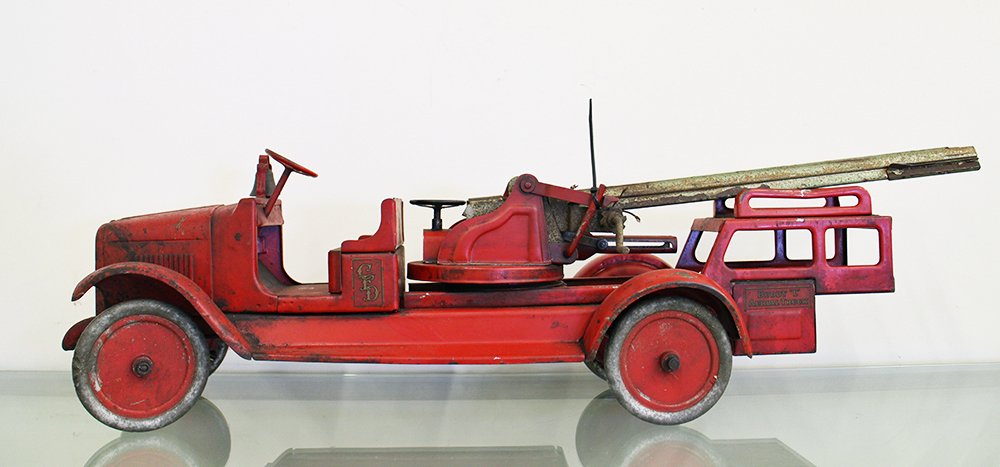 Buddy l best sale fire trucks 1920's