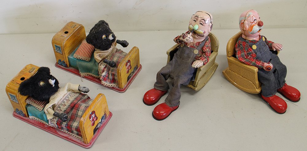 LINEMAR TOYS BEAR & MARUSAN GRANDPA (1 of 1)