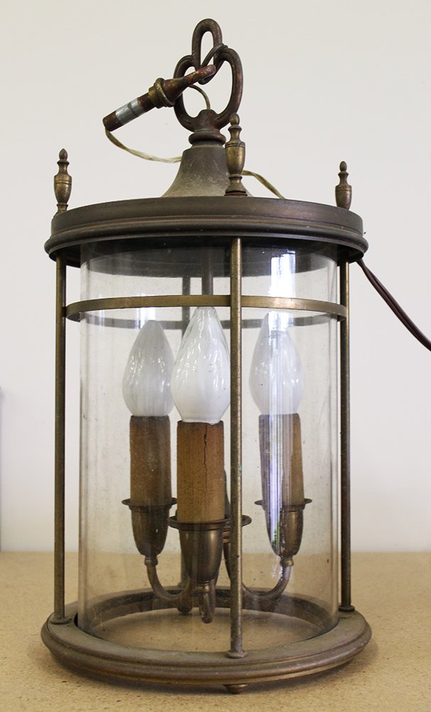 VINTAGE BRASS LANTERN (1 of 1)