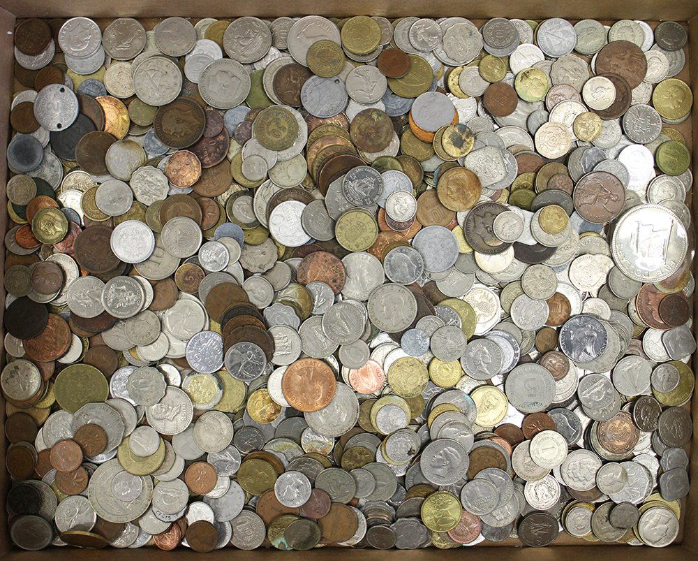 FOREIGN COIN COLLECTION (1 of 3)