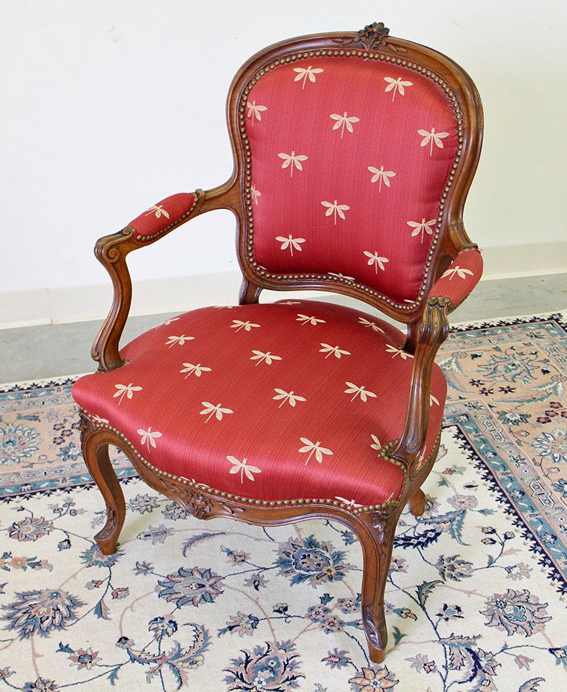 UPHOLSTERED ARMCHAIR (1 of 2)