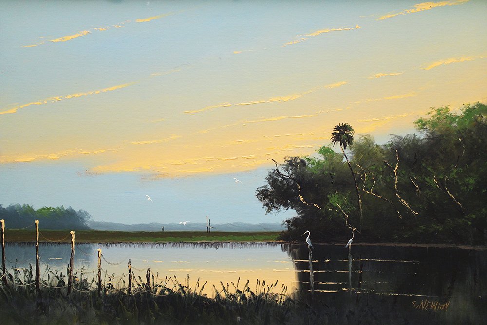 SAM NEWTON HIGHWAYMEN PAINTING (1 of 5)