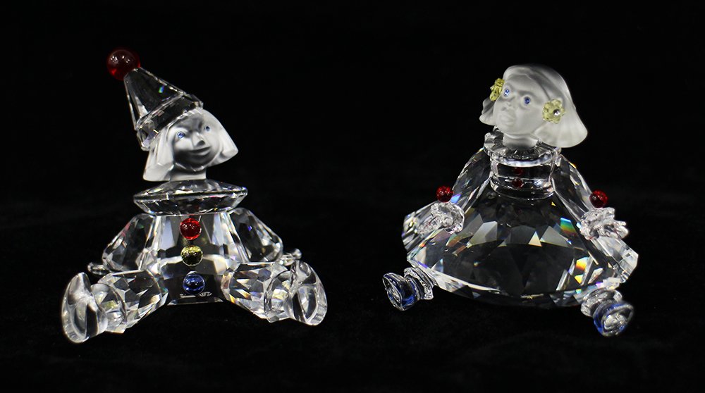 SWAROVSKI CRYSTAL PUPPET & BABY DOLL (1 of 3)